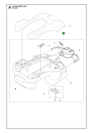 Gehäuse Satz für Husqvarna Automower 405X, 415X