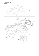 Halter Kit f&uuml;r Husqvarna Automower 405X, 415X