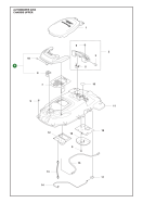 Original Husqvarna Stopptaste f&uuml;r Automower 405X und...