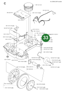Original Husqvarna Aufdr&uuml;ck-Sicherungsscheibe P5...