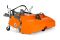 Original Husqvarna Kehrbürste mit Sammelbehälter für P 500D P 500HX u.a.