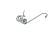 Feder für Husqvarna Rasenmäher LC 146S, LC 146SP, R147 SP, R147, R151, LC 146SPE