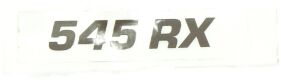 Original Husqvarna Aufkleber Modellbezeichnung 545 RX...