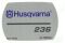 Aufkleber für Husqvarna Motorsägen 235, 236, 240, 236 e-series, 240 e-series