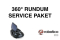 360&deg; Rundum Service Paket pro Monat inkl. Winterservice