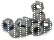 Sechskantmutter für Husqvarna Motorsägen 42, 242, 246, 535FBx