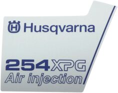 Folie für Husqvarna Motorsägen 254