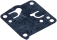 Diagramm für Husqvarna Motorsägen 66, 266, 268, 281, 288, 385 XP