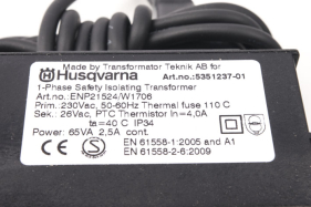 Husqvarna Netzteil / Trafo f&uuml;r 220AC / G2 / Solar Hybrid