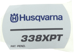 Folie f&uuml;r Husqvarna Kettens&auml;ge 338 XPT
