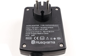 Husqvarna / Gardena Netzteil f&uuml;r R40Li / R45Li Automower 305 bis 2013 inkl. Adapter
