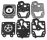 Dichtungssatz für Husqvarna Motorsägen 340, 346 XP, 346 XP G, 353, 353G, 353E-tech, 353G E-tech, 353 TrioBrake