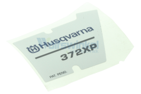 Aufkleber für Husqvarna Kettensäge 362 XP, 372...