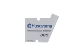 Etikett f&uuml;r Husqvarna Motors&auml;gen 365SP, 365, 365 W