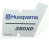 Etikett für Husqvarna Motorsägen 385 XP, 390 XP, 390 XP G, 390 XP W, 390 XP GW