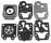 Dichtungssatz für Husqvarna Motorsägen 390 XP, 390 XP G, 390 XP W, 390 XP GW, 395 XP, 395 XP G, 395 XP W, 395 XP GW