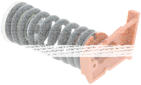 Vibrationsdämpfer für Husqvarna Motorsägen 394 XP, 395 XP, 395 XP G, 395 XP W, 395 XP GW