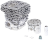 Zylinder für Husqvarna Motorsägen 395 XP, 395 XP G, 395 XP W, 395 XP GW