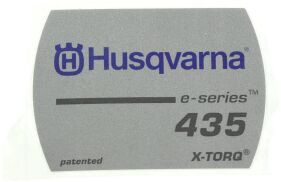 Original Husqvarna Aufkleber Startergeh&auml;use 435e...