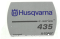 Etikett für Husqvarna Motorsägen 435, 435 e-series II, 435 e-series