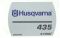 Etikett für Husqvarna Motorsägen 435, 435 II, 435 e-series