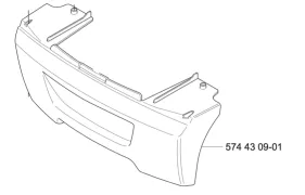 Abdeckung/stossfänger (574430901)