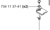 Scheibe/unteres Chassis Abdeckung Scheibe (734113741)