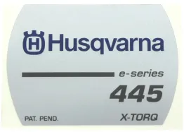 Aufkleber Starter 445 E-series (544377101)