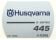 Original Husqvarna Aufkleber Starter 445 e-series für 445 e-series