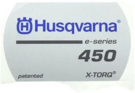 Original Husqvarna Aufkleber Starter e-series 450 X-Torq...