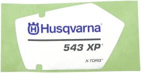 Original Husqvarna Aufkleber Starter 543XP für 543 XP