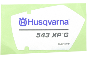Folie für Husqvarna Kettensäge 543 XPG