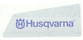 Etikett f&uuml;r Husqvarna Motors&auml;gen