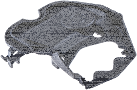 Intermediate Wall für Husqvarna Motorsägen 545, 550 XP, 550 XP G