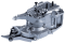 Kurbelgehäuse Kpl. für Husqvarna Motorsägen 562 XP, 562 XP G, 562 XP W, 562 XP GW