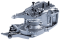 Original Husqvarna Kurbelgehäuse für 562 XP 562 XP G 562 XP W 562 XP GW