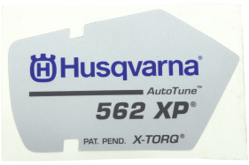 Aufkleber für Husqvarna Kettensäge 562 XP/XPG