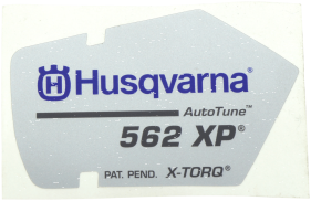 Aufkleber f&uuml;r Husqvarna Kettens&auml;ge 562 XP/XPG