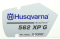 Etikett für Husqvarna Motorsägen 562 XP, 562 XP G, 562 XP W, 562 XP GW