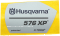 Etikett für Husqvarna Motorsägen 576 XP, 576 XP G, 576 XP W, 576 XP GW