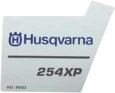 Folie f&uuml;r Husqvarna Motors&auml;gen 254