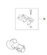 Husqvarna Befestigungsblech für Kombischutz 545RXT 545RX 545FR uvm.