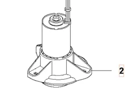Schneidmotor Kpl. (599267704)