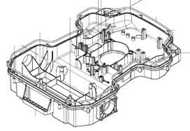 Husqvarna Untergeh&auml;use 320 420 440 520 (Unteres...