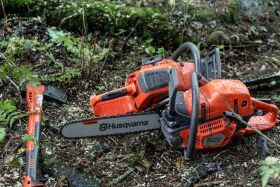 Husqvarna Motorsäge 545 Mark II (15") - neuestes Modell - betriebsfertig montiert