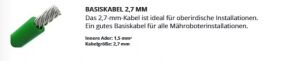 Automower Begrenzungskabel 250m 2,7mm