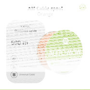 Automower Begrenzungskabel 500m 3,4mm - orange