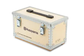 Husqvarna Akku Transportkiste Holz